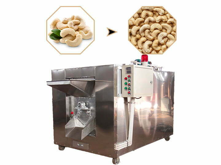 Nut roasting machine