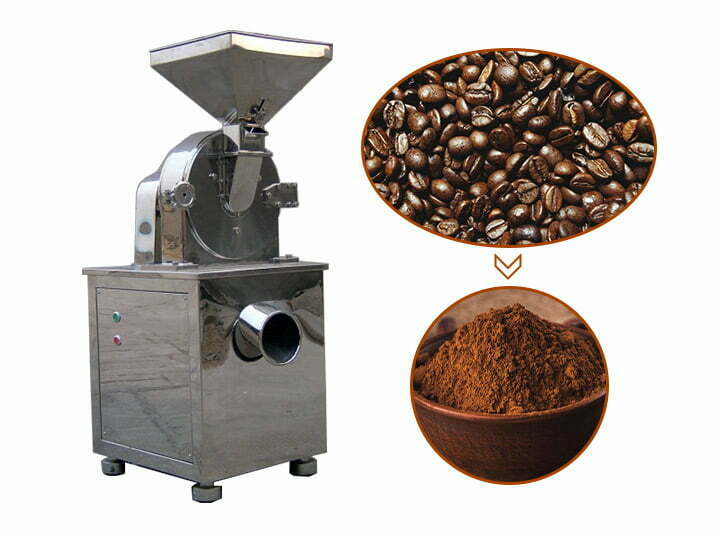 Cocoa powder grinding machine