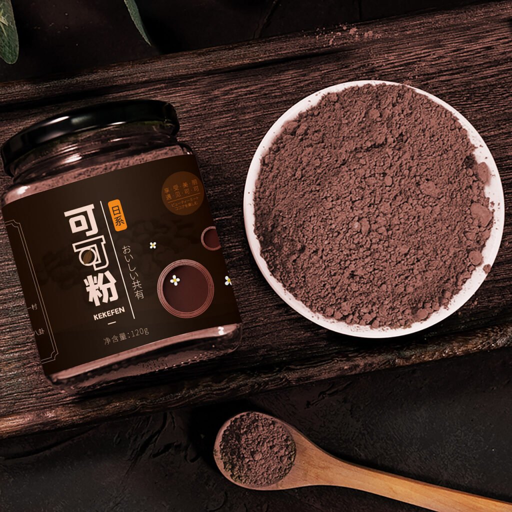 Canned cocoa powder
