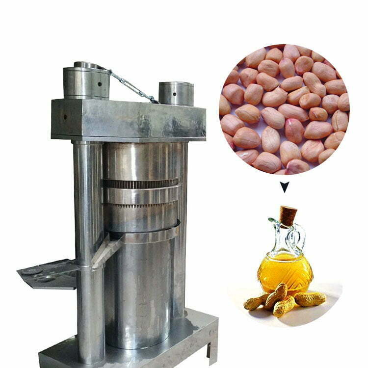 Hydraulic nut oil press