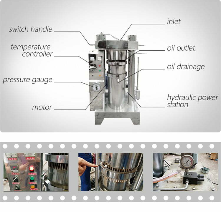 The structure of the nut extracting machine