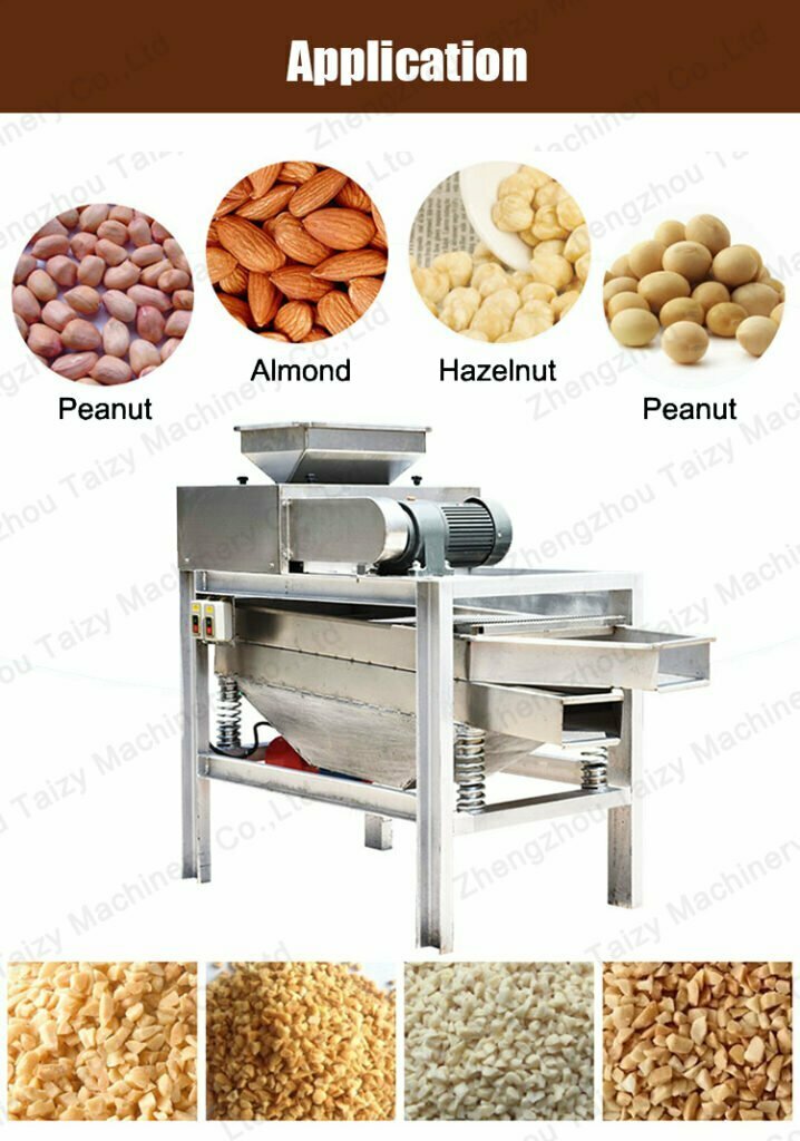 Máquina de cortar amendoim