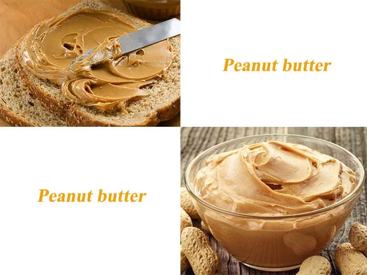 From peanut to butter