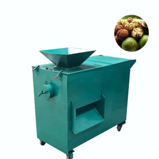 Green walnut peeling machine