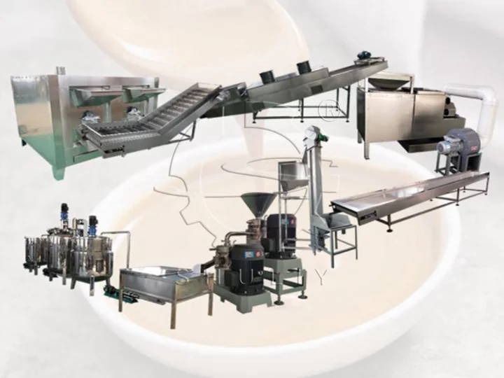 Peanut butter factories process