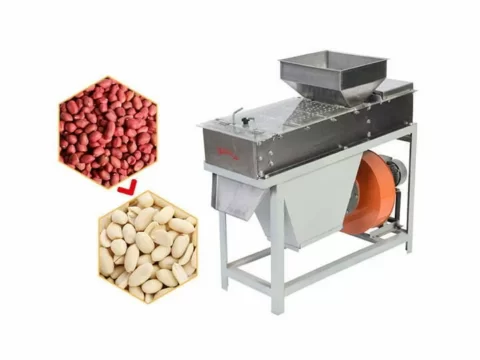 roasted peanut peeling machine price